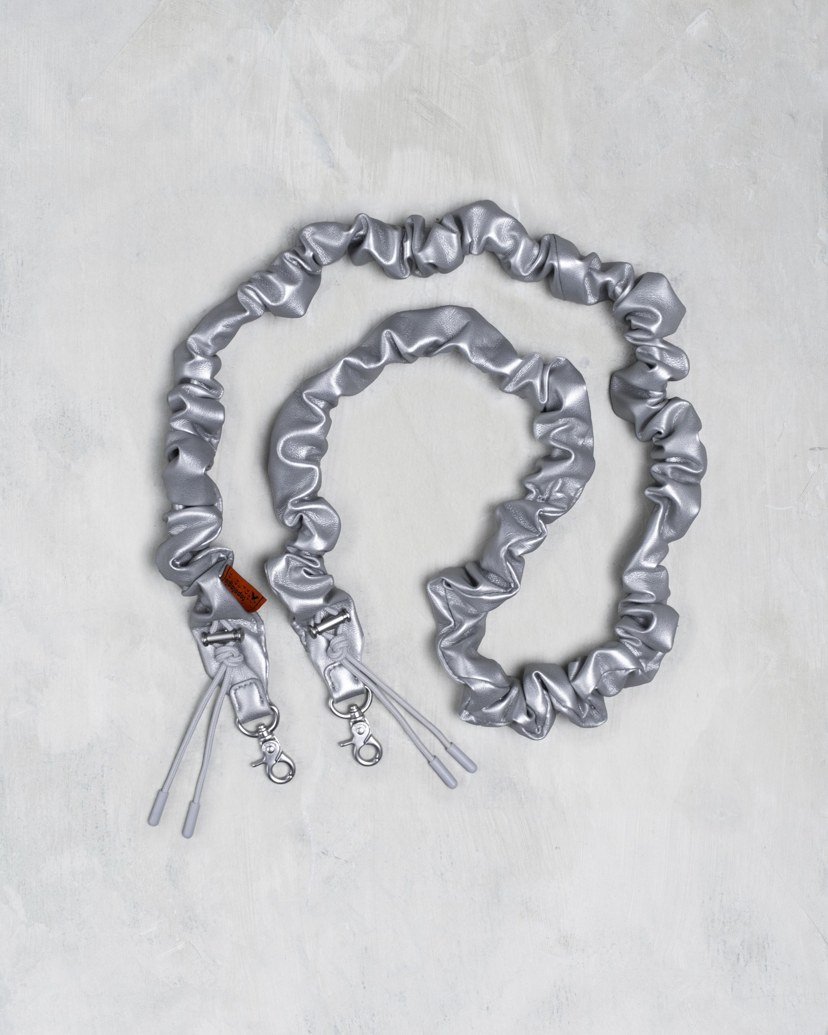 鉻銀色 / 人造皮革