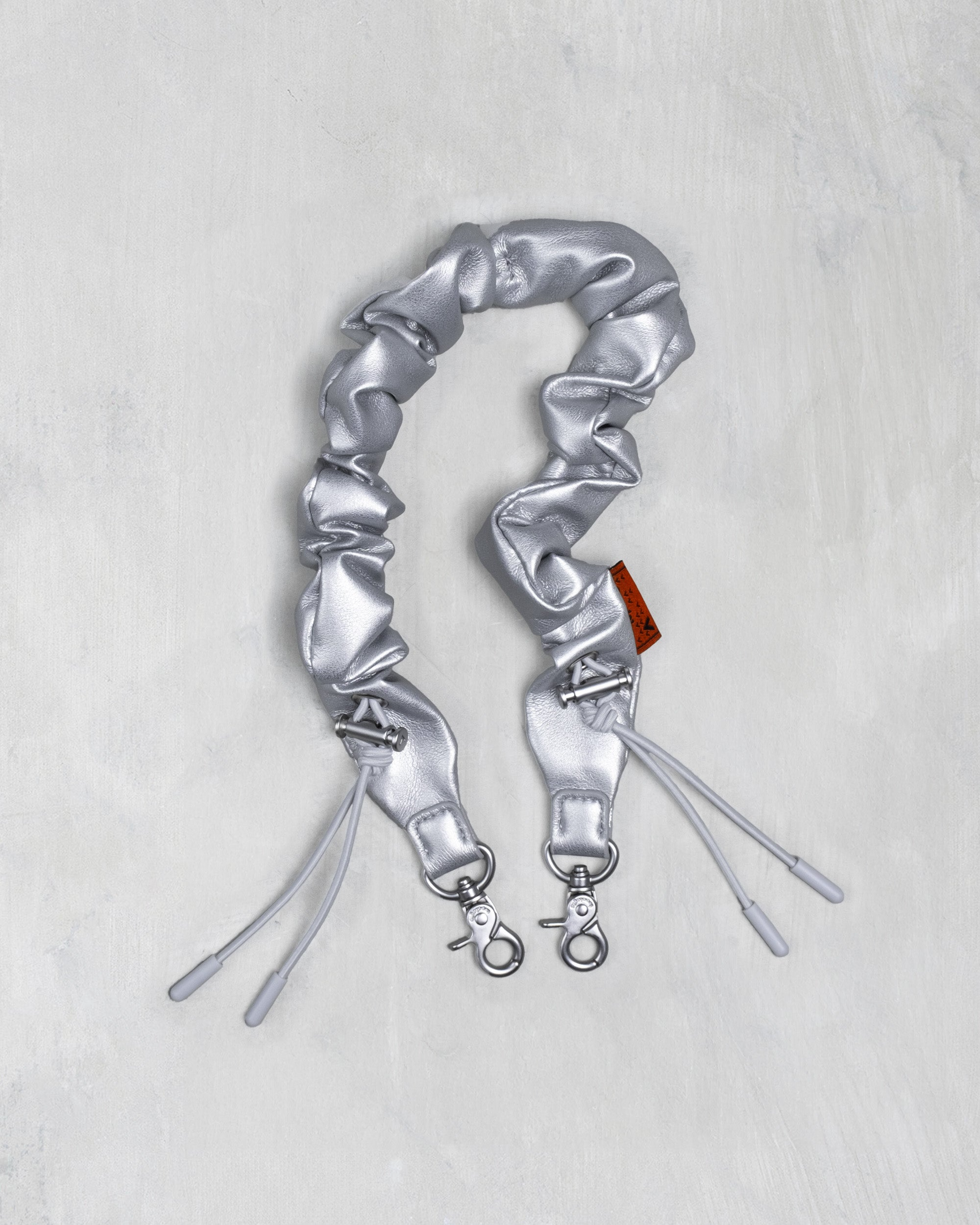 鉻銀色 人造皮革